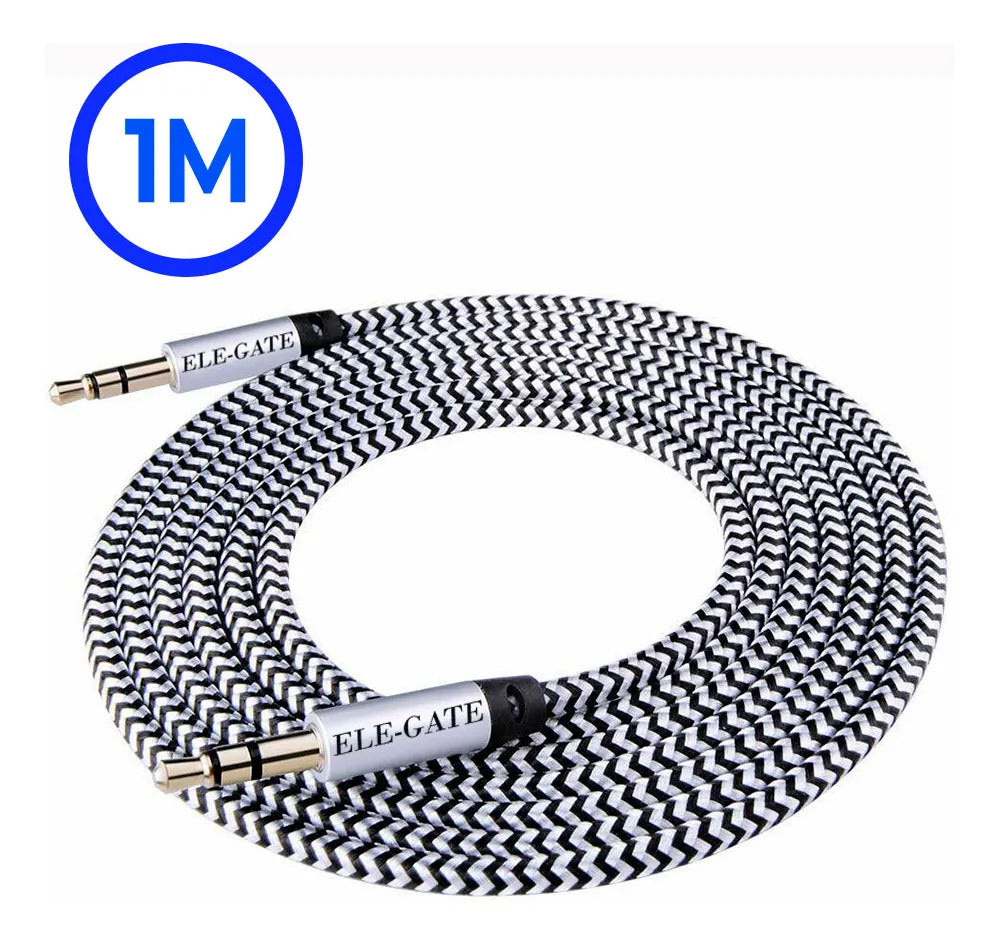 Cable De Audio 3.5mm A 3.5mm De 1 Metro Conector Estéreo