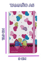 Cuaderno Con Corazones Estilo Coquete Con 75 Hojas De Rayas