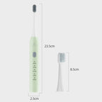 Cepillo De Dientes Eléctrico Recargable Ultrasónico Con 2