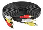 Cable RCA audio y video macho a macho 5 metros