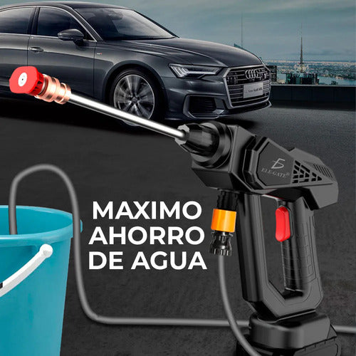 Hidrolavadora Inalámbrica 24 V Para Auto Con Batería De