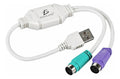 USB macho ps 2 hembra adaptador convertidor