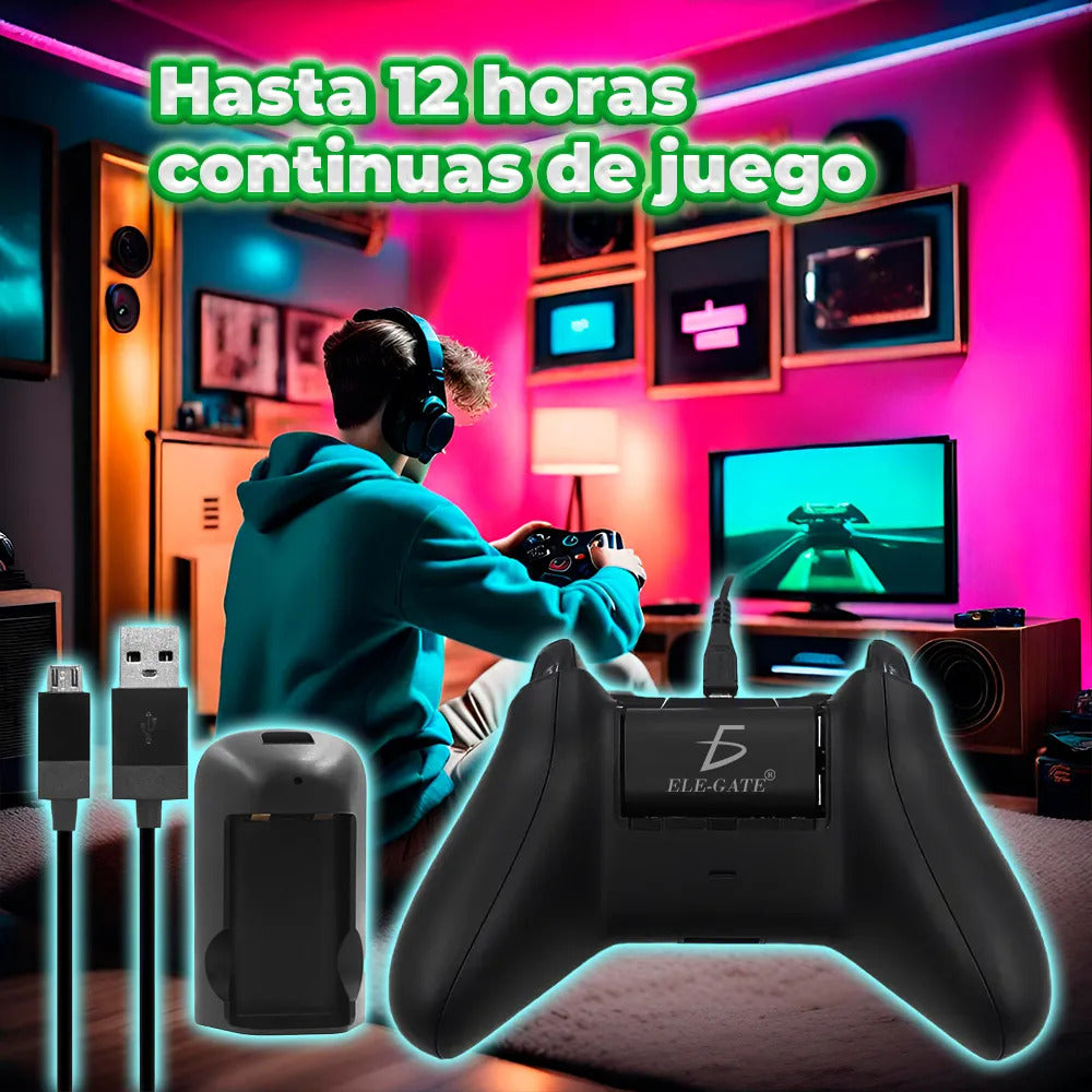 Kit De Carga Y Juego Compatible Con Xbox One