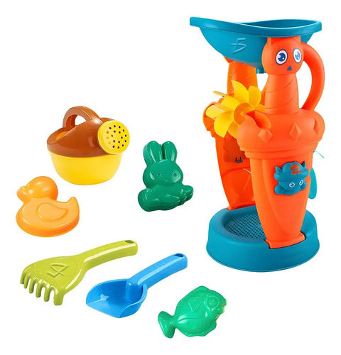 Molino De Arena Grande - Set De Juguetes De Playa Para Niños