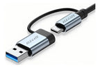 Multi Puerto 5 En 1 Con 1 Puerto Usb 3.0, 2 Puerto Usb 3.0