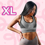Top Deportivo Con Espalda Alta Y Relleno Sin Costuras Xl
