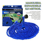 Manguera Flexible Expandible 7.5 Metros Con Pistola Ligera