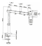 Soporte Para Pantalla Vertical De 19 A 32 Pulgada