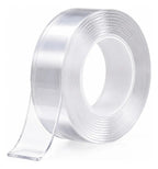 Cinta Nano Gel Transparente Doble Cara 5 M X 1 Cm