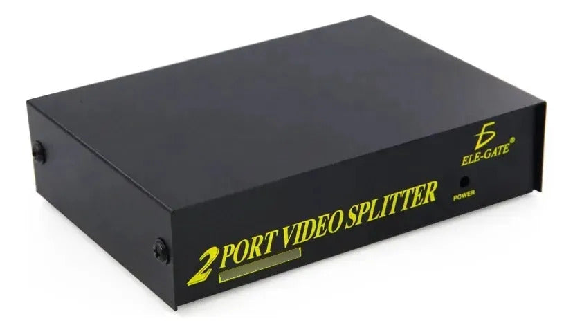 Divisor Splitter Vga Repite A 2 Salidas Activo