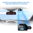 Dvr Dash Cámara Frontal 1080p E Interior Cámara Dual