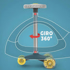 Carro Montable Patinete Twister Cinco Ruedas Infantil Sonido