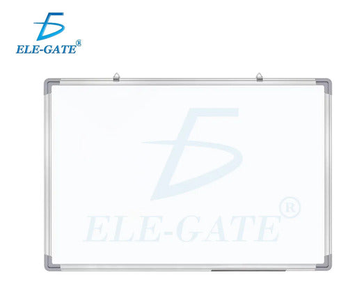 Pizarrón Blanco Doble Cara 50 X 70cm Imantado Con
