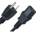 Cable de alimentación para monitor, CPU, impresora, TV de 1m de largo