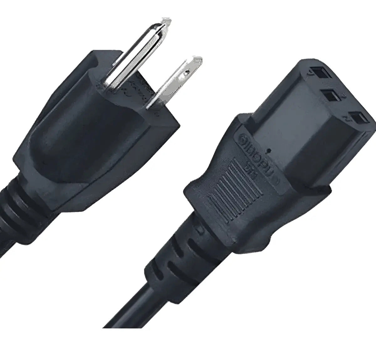Cable de alimentación para monitor, CPU, impresora, TV de 1m de largo