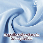 Bóxer de seda de hielo para hombre - xl azul claro XL