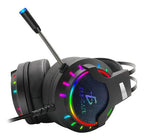 Audifonos Gamer Para Ps4 Xbox Pc Led Rgb Negro