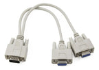 Cable Divisor Vga Video Splitter 2 Monitores A La Vez