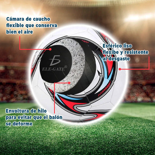 Balón De Fútbol De Tamaño 5 De Fútbol De Pvc Verde