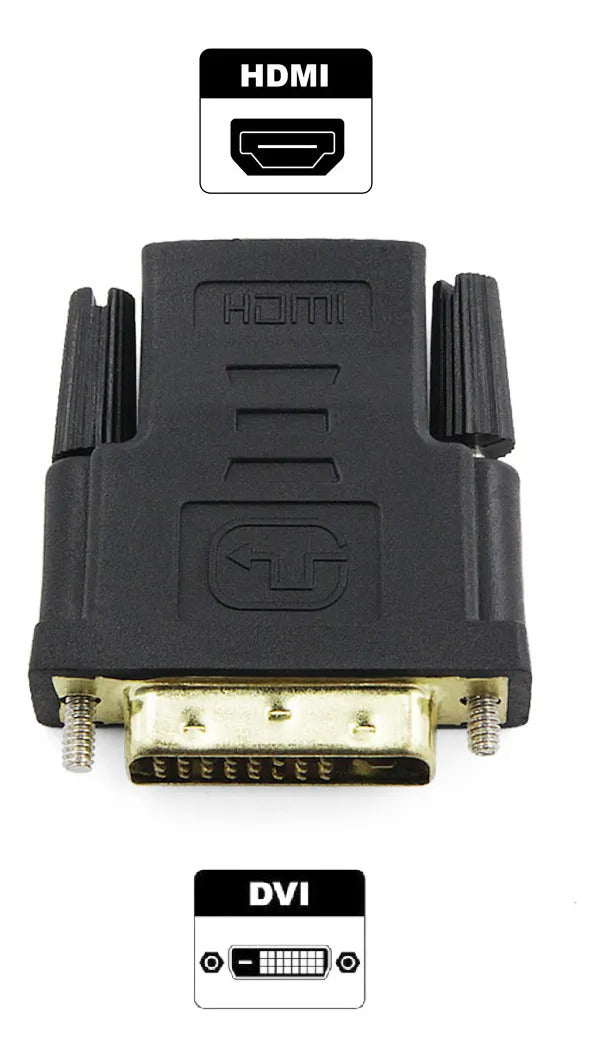 Adaptador Dvi Macho A Hdmi Hembra