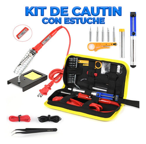 Kit De Soldadura De Temperatura Ajustable Lcd Cerámica