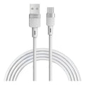 Cable USB-A a USB-C 2A de 1 metro silicona flexible y cobre