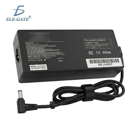Cargador Para Laptop Compatible Con Asus Rog 280w 20v 14a