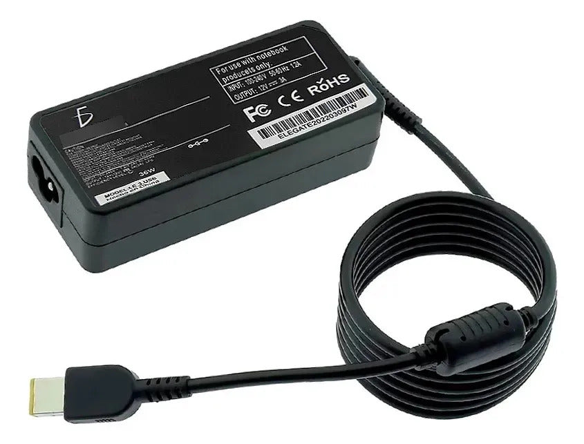 Cargador De Tableta De 12v 3a 36w Para Lenovo Thinkpad 10