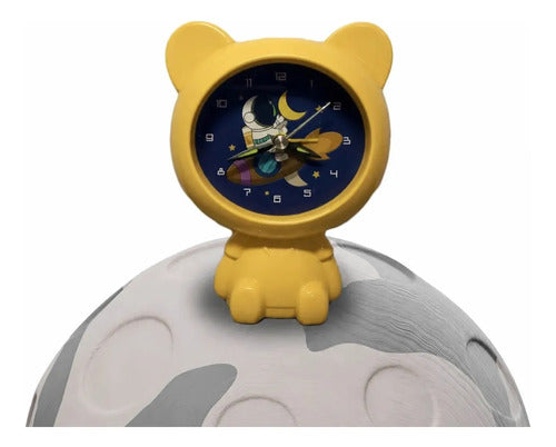 Reloj Despertador Astronauta De Vinilo