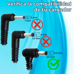 Cargador Compatible Para Laptop Toshiba Entrada De Punta