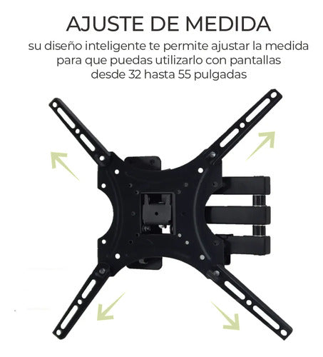 Soporte De Monitor O Pantalla 32-55 Pulgadas Vesa