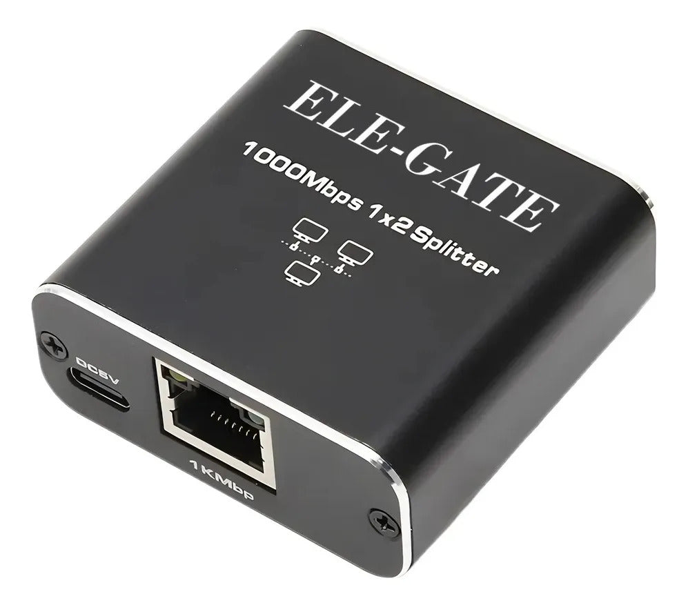 Divisor de ethernet de 1 A 2 de alta velocidad 1000MB