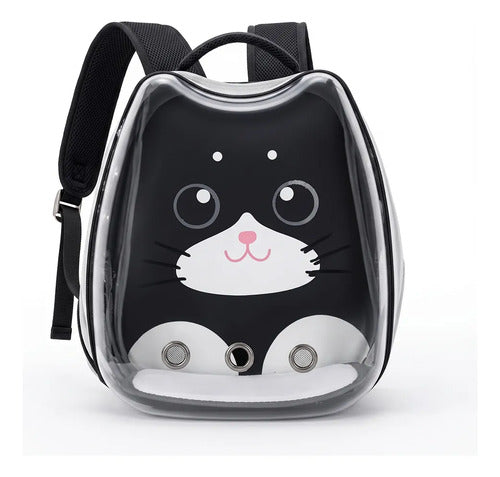 Mochila Portátil Para Mascotas Con Forma De Orejas Para