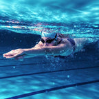 Gafas Impermeable Silicona Natación Anti-niebla Anti-uv