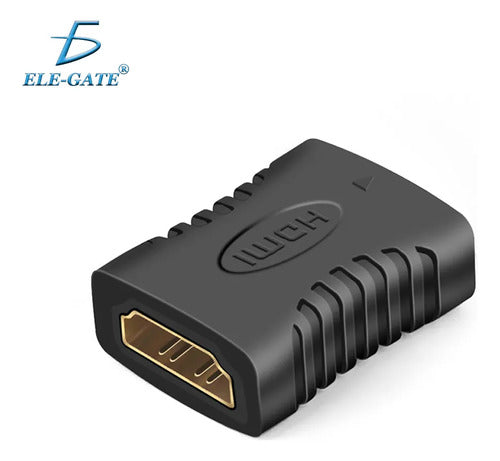 Adaptador HDMI hembra full HD 1080p