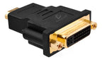 Hdmi Macho A Dvi-i Hembra O Dvi-i Hembra Adaptador