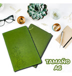 Libreta Con Tapa Acolchada Y Texturizada Con Hojas Tipo
