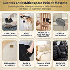 Guante Antiestático Quita Pelo De Mascotas Reutilizable 20