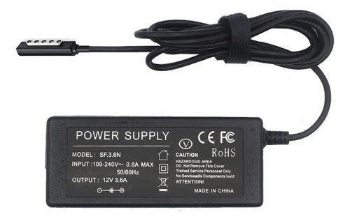 Cargador Laptop Para Microsoft Surface Pro 1 Y Pro 2 12v