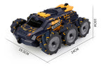 Coche todoterreno rc con control de muñeca y mando