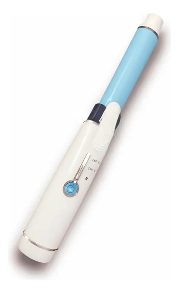 Rizador automático inalámbrico de cerámica para cabello blanco
