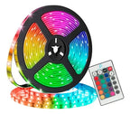 Tira De Luz Led Rgb 5050 Con Control De 5 Metro