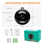 Mini Cámara Ip Smart Wifi Visión Nocturna 2mp 720p
