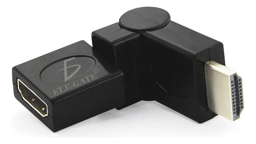 Cople HDMI hembra macho adaptador 270 grados