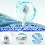 Cepillo De Dientes Eléctrico Recargable Ultrasónico Con 2