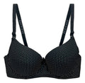 Brasier Con Encaje De Copa Completa Negro M