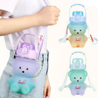 Botella Deportiva Con Forma De Oso - Capacidad 500 Ml Aleatorio