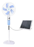 Ventilador Solar De Mesa De 16 Pulgadas Altura Regulable