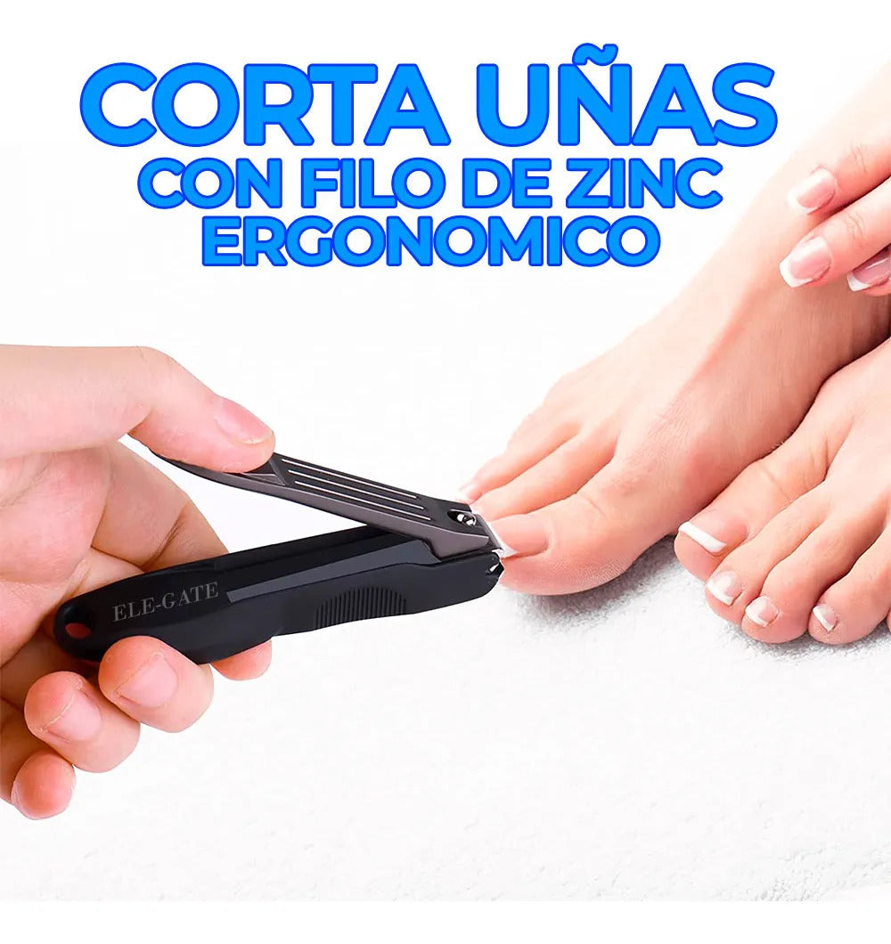 Cortauñas Profesional Para Uñas Gruesas De Acero Inoxidable
