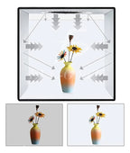 Caja De Estudio Fotográfico Con Luz Led Regulable
